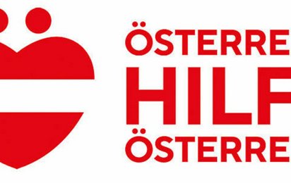 © ÖHÖ Banner des Österreich Hilft Österreich Logos