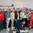 Großen Anklang fand das Leuchtturmprojekt zum Thema Erste Hilfe im Bezirk Neunkirchen – bereits der Auftakt-Workshop wurde von Bürgermeister:innen gerne genutzt. Ziel ist es, gemeinsam die Gemeinden Erste-Hilfe-fit zu machen.  Foto (1467): Sylvia Kögler, Bürgermeisterin Grafenbach & GVV Bezirksvorsitzende, Rainer Grabner, Fachbereichsleiter Ausbildung des Roten Kreuzes Neunkirchen und Johann Gansterer, Vizebürgermeister Neunkirchen beim Üben