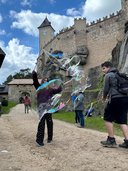 Familienfest Seifenblasen
