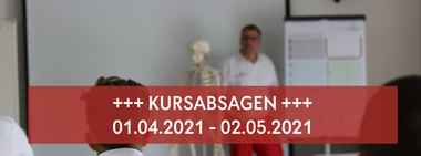 Einschränkungen im Kursbetrieb