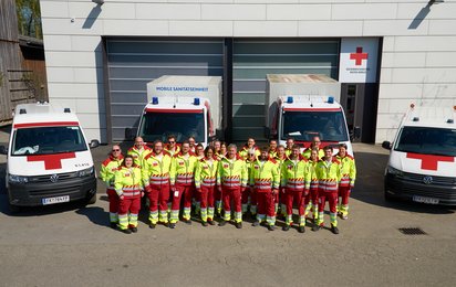 Die 80-köpfige Mannschaft der KAT-Abteilung Hard bezog Mitte April ihren neuen Standort in der Neulandstraße.