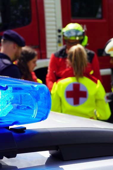 Verschiedene Blaulichtorganisationen bei Abstimmung