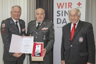 Doktor Werner Aufmesser, Hermann Gerstgraser und Gerald Schöpfer