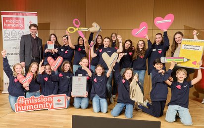 Welser Schule gewinnt mit „Herzen, die von Herzen kommen"