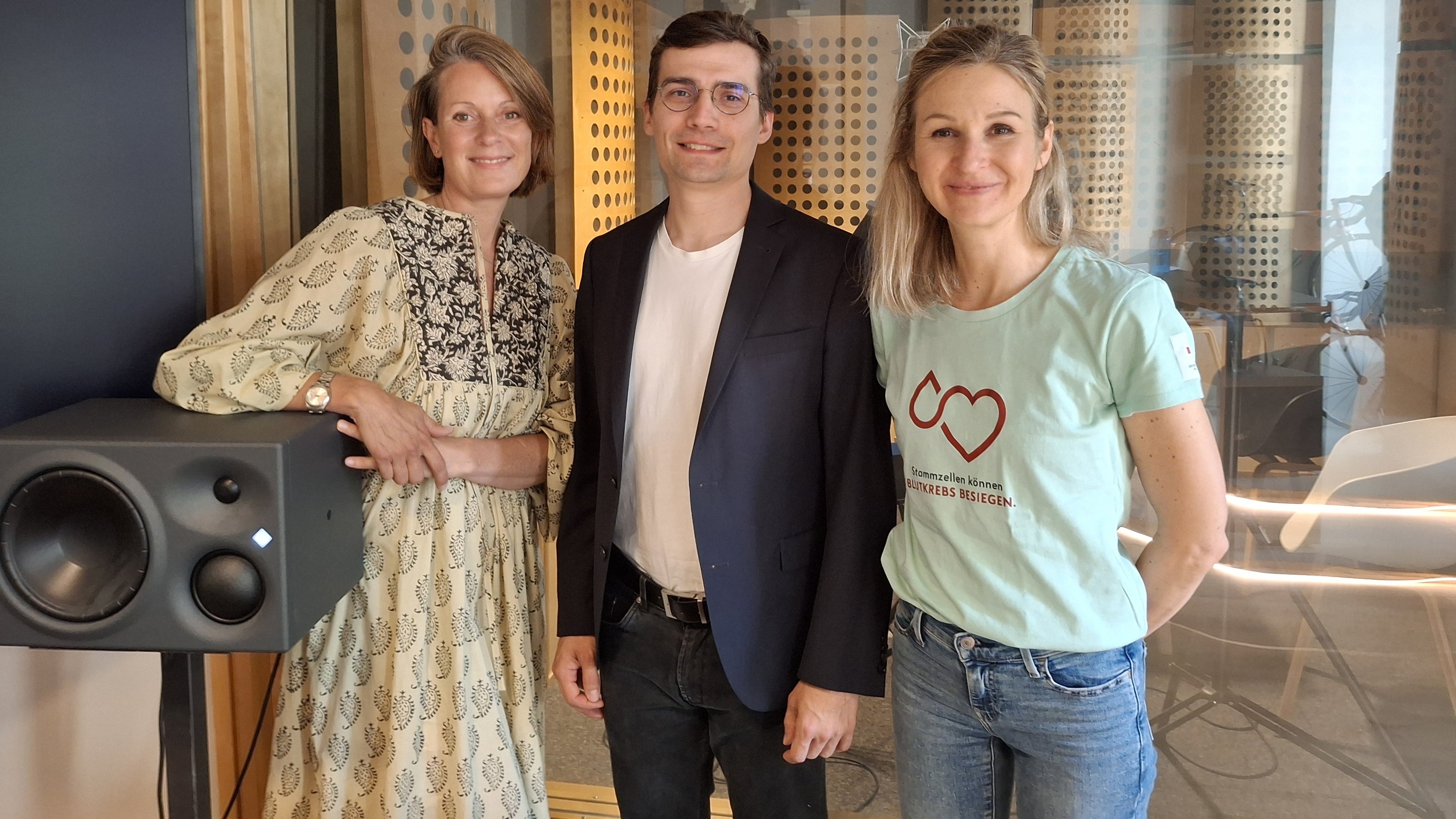 vlnr.: Isabella Richtar, Viktor Schwabl und Gabriele Zapfe-Weißenbacher