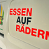 Ansicht Lieferwagen Essen auf Rädern