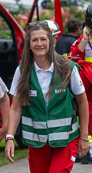 Petra Keplinger ist die fachliche Leiterin der Krisenintervention im OÖ. Roten Kreuz.