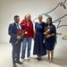 Madhushan Rmc, Julia Leitner (Integrationsmanagement, Rotes Kreuz Salzburg), Elisabeth Ebner (Haus- und Pflegedienstleitung Hallein) und Kesiya Manoj
