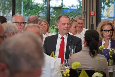 War aus Wien von der Bundesorganisation zur Generalversammlung ins Ländle angereist: DI Peter Kaiser, der stellvertretende Generalsekretär des ÖRK.