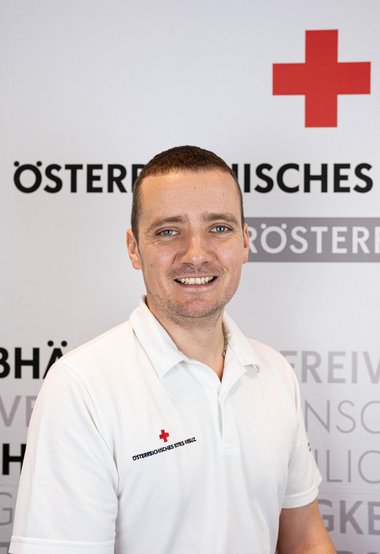 Portrait Ortsstellenleiter Lukas Pölz