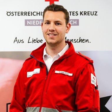 Tobias Türk - © Rotes Kreuz Langenlois Personalbild Tobias Türk