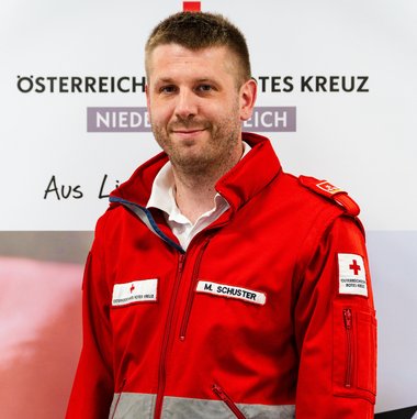Mattias Schuster - © Rotes Kreuz Langenlois Personalbild Mattias Schuster