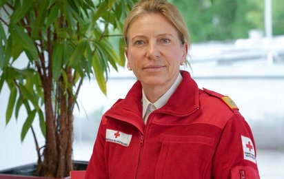 Sabine Tischler, Leiterin des Blutspendedienstes
