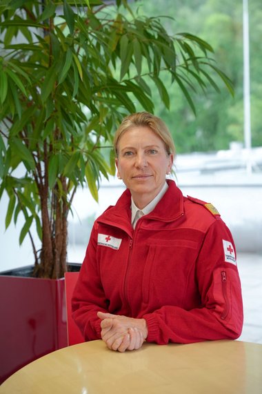Sabine Tischler, Leiterin des Blutspendedienstes