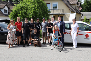 Gesamte Crew des Hospiz Videodrehs