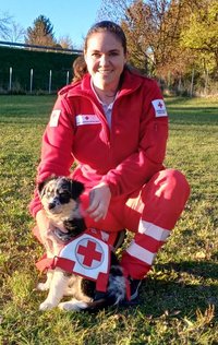 Jaqueline Fehlmann mit Kira