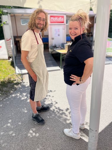 Felix Igler und Sabine Schröter