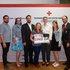Gruppenfoto mit den Mitarbeiter:innen der Bezirksgeschäftsstelle