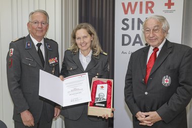 Doktor Werner Aufmesser, Karin Unterluggauer und Gerald Schöpfer