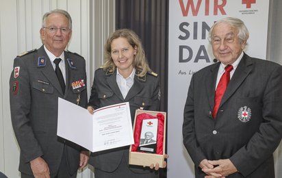Doktor Werner Aufmesser, Karin Unterluggauer und Gerald Schöpfer