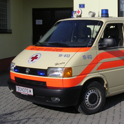 © ÖRK/RK Atzenbrugg Der ehemalige Krankentransportwagen 19/413 (2002-2005)