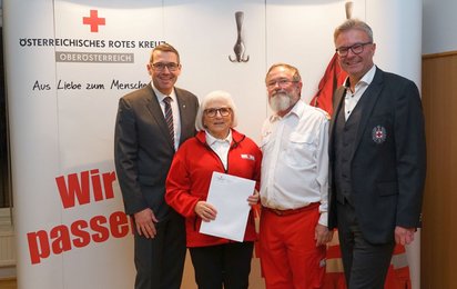 Vergabe Dienstmedaille