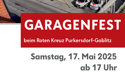 Plakat Garagenfest