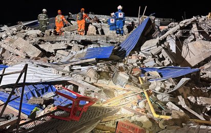 Helfer des Roten Kreuzes Kolumbien sind Tag und Nacht im Einsatz. ©Rotes Kreuz Kolumbien
