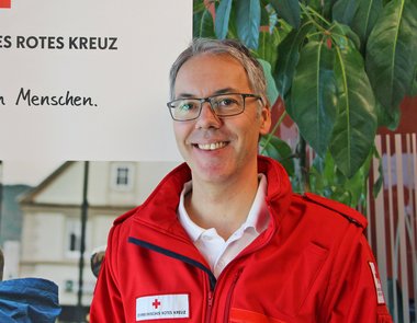 Portraitfoto von Marcus Gantschacher MSc, Bereichsleiter Rettungs- und Krankentransportwesen