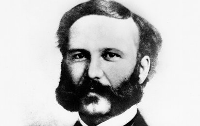 Rotkreuz-Gründer Henry Dunant