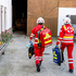 2 Rettungssanitäterinnen mit Einsatzrucksack
