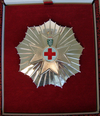 Das große Ehrenzeichen (ein Orden) des Landesverbandes Steiermark in Silber.