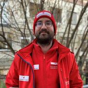 Foto von Jakob Fischer, Mitarbeiter beim Roten Kreuz Klosterneuburg