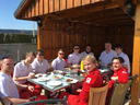 Gemeinsames Mittagessen im Tagdienst