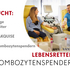 Aktionsfolder zur Akquise von Thrombozytenspender_innen