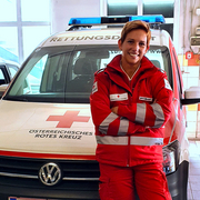Foto von Ursula Spitzbart, Freiwillige Mitarbeitern beim Roten Kreuz Klosterneuburg