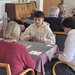 Firmgruppe im Seniorenwohnhaus