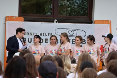 Das Team des BG Tamsweg bei der Siegerehrung