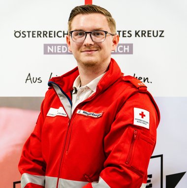 Julian Wegenberger - © Rotes Kreuz Langenois Peronsonalbild Julian Wegenberg