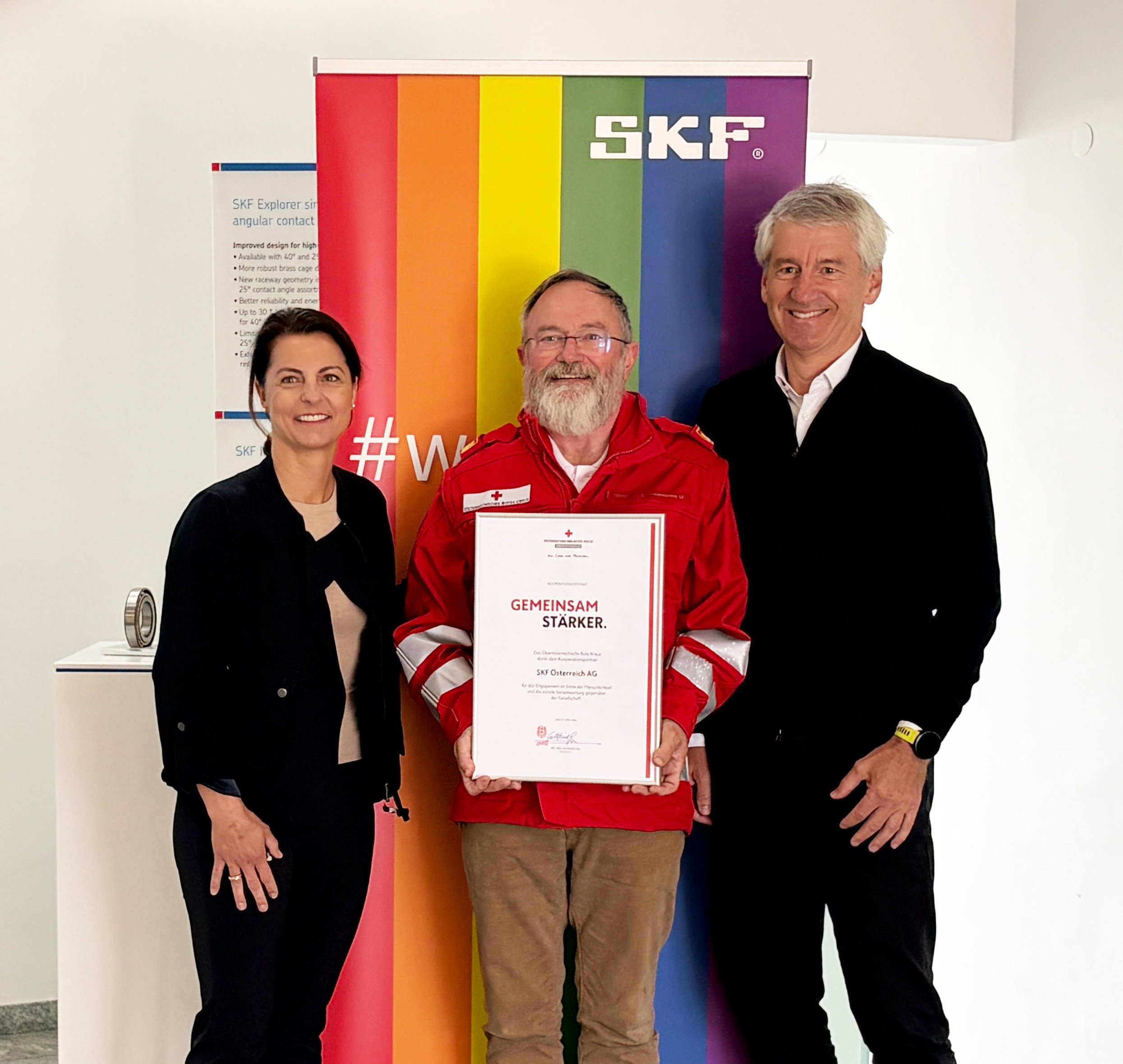 U-Koop Urkundenübergabe SKF