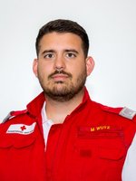S6: Michael Wutz - © Rotes Kreuz Knittelfeld S6 - Michael Wutz - in Rotkreuz-Einsatzuniform.