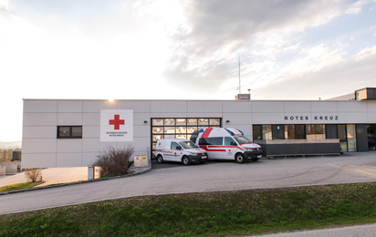 Dienststelle Herzogsdorf - © Rotes Kreuz Herzogsdorf Dienststellengebäude Rotes Kreuz Herzogsdorf
