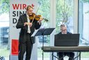 Ehrungsabend 2026 im RK Salzburg-Musikalische Begleitung durch Geigenspieler und Pianist