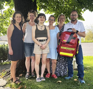 Im Sommer 2025 neu gegründet: Die First-Responder-Gruppe Viktorsberg.