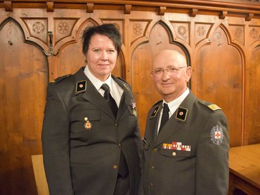 Doktor Sabine Neumayer, links, mit Doktor Ahmet Babadostu