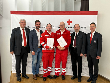 Gruppenbild mit Geehrten
