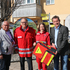 Dr. Peter Ambrozy (2.v.l.) mit Vertretern der Gemeinde Seeboden und Anna Gatterer (First Responder)