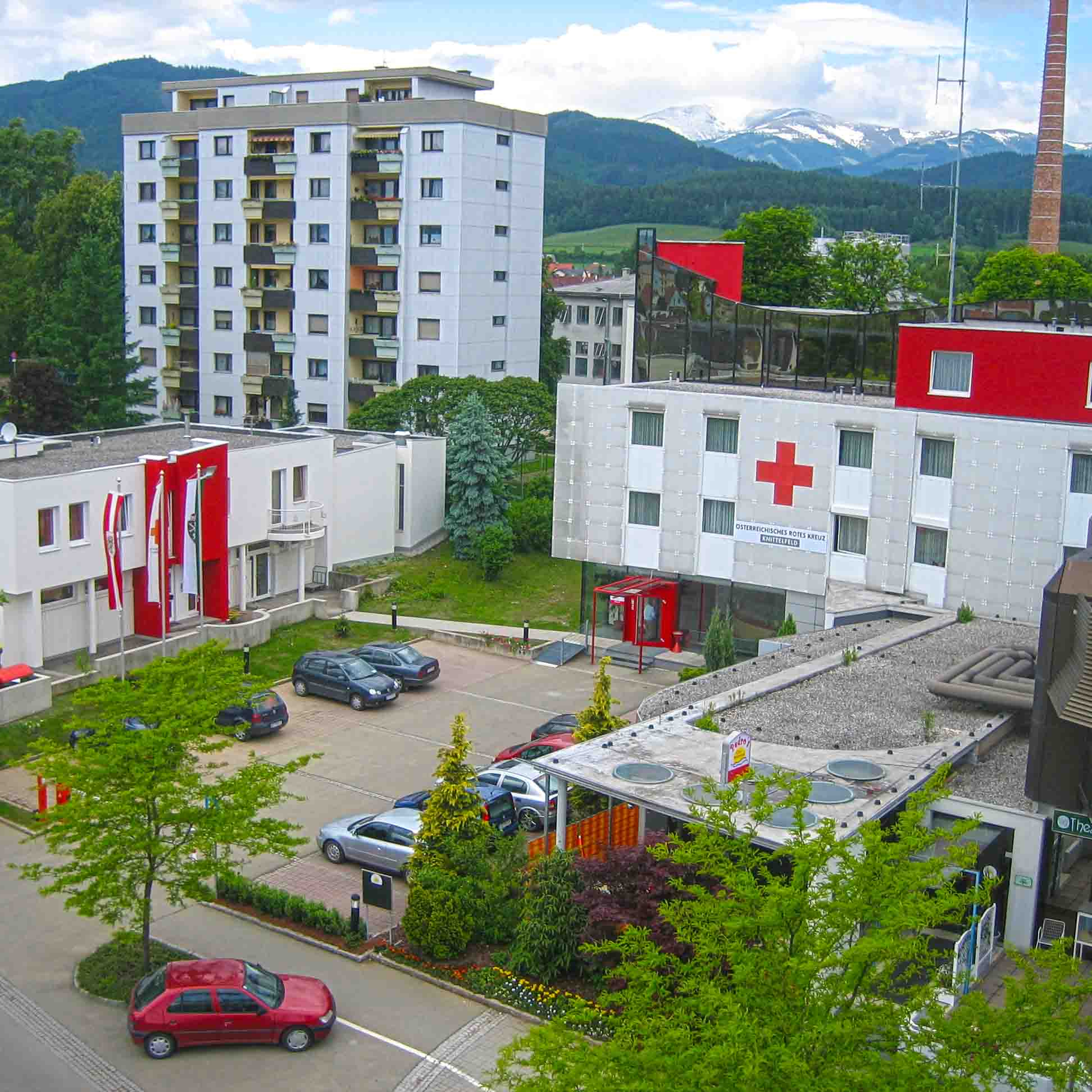 © Rotes Kreuz Knittelfeld Rotkreuz-Gebäude in Knittelfeld