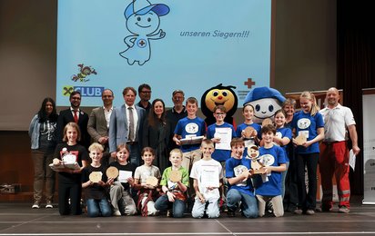 © OÖRK Ein Gruppenfot der Sieger:innen