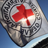 Flage des ICRC weht im Wind